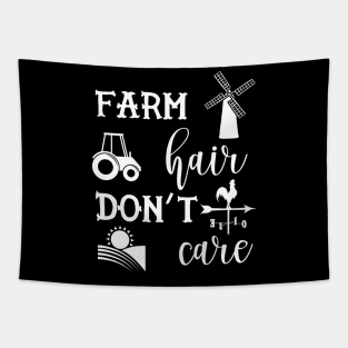 Farmer - Farm hair don't care Tapestry