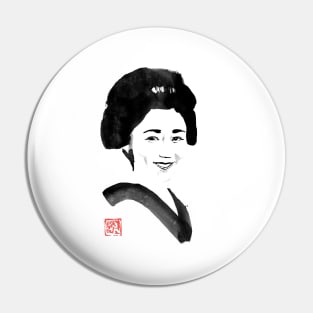 smiling japanese woman Pin