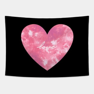 Dye Heart Love Tapestry