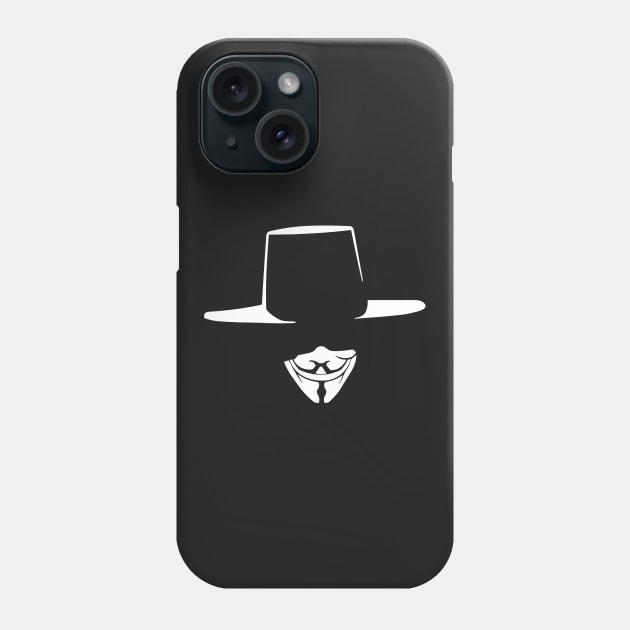 V For Vendetta Phone Case by KrateMilk