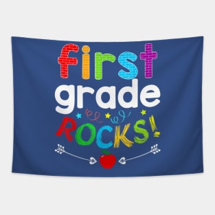 1st grade rocks Tapestry