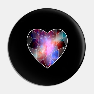 Galaxy crystal Pin