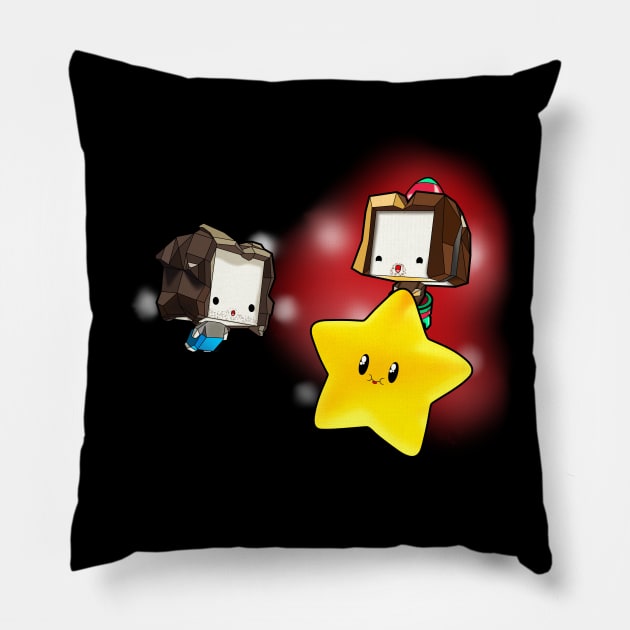 Game Grumps Rocket Ship Pillow by Wyrneck