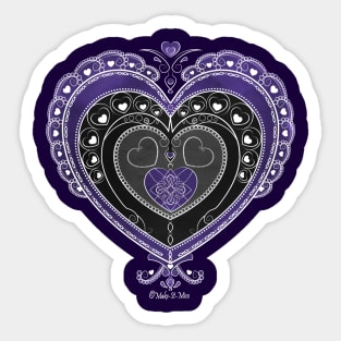 A heart of hearts Sticker for Sale by Aktio