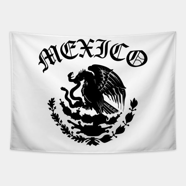 Mexican flag code of arms Tapestry by Estudio3e