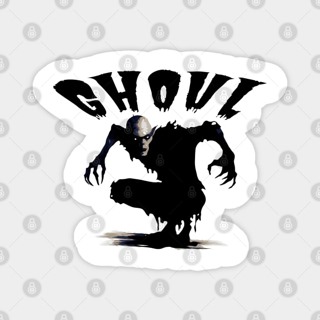 Ghoul haunting us Magnet by PrintSoulDesigns