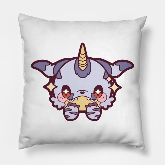 Gabumon Pillow by Potaaties