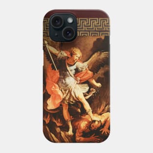 St. Michael Archangel by Guido Reni Phone Case