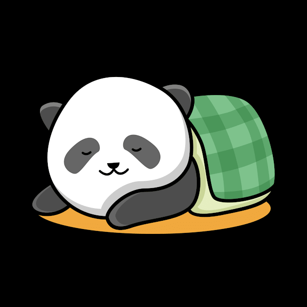 sleeping panda by BarnawiMT