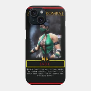 Mortal Kombat - MK Fighters - Jade - Poster - Sticker and More - 19062014 Phone Case