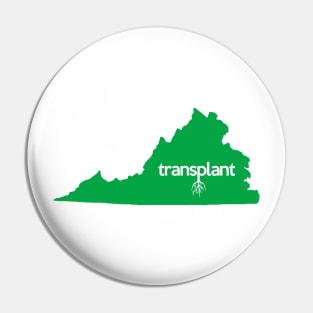 Virginia Transplant VA Green Pin