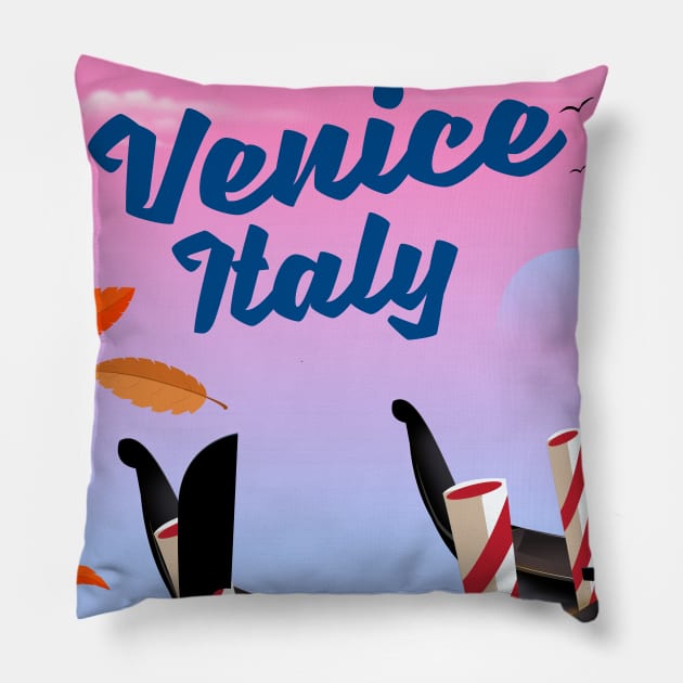 Venice Italy Pillow by nickemporium1