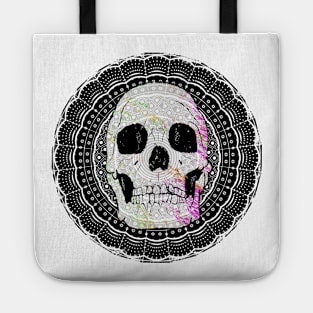 Sugar Skull Mandala Tote