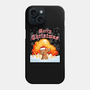 Merry Christmas Dab-splosion Phone Case