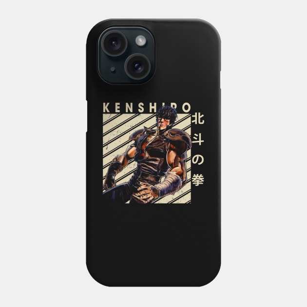 Kenshiro's Wrath Fist Of The North Star's Iconic Battles Phone Case by goddessesRED