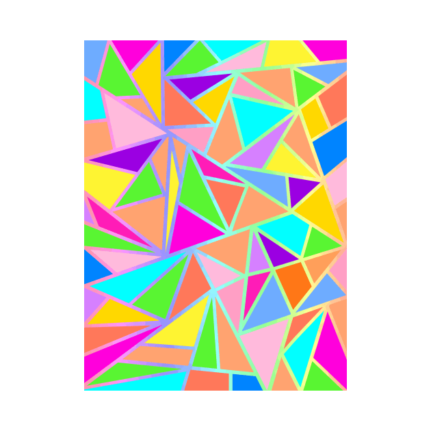 Vibrant Geometric by SartorisArt1