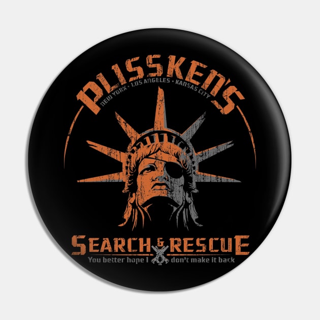 Plissken's Search and Rescue Pin by vincentcarrozza