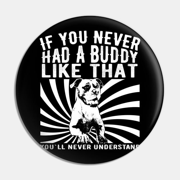 American Bulldog funny gift Shirt Pin by smak