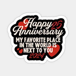 Anniversary 25 Magnet