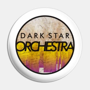 Dark Star Orchestra - VINTAGE YELLOW CIRCLE Pin