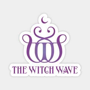 Witch Wave - Purple Logo + Title Magnet