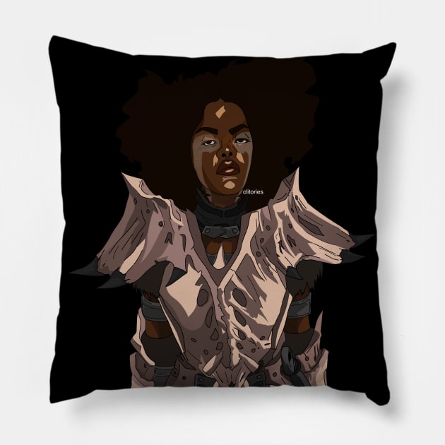 Dragonborn 1 Pillow by clitories