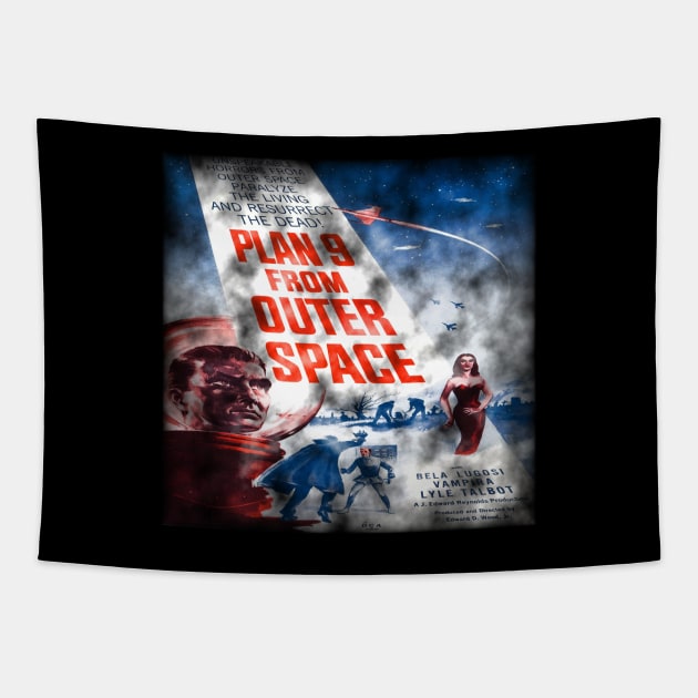 Plan 9 From Outer Space. Tapestry by OriginalDarkPoetry