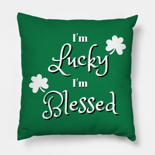 Funny St patrick day Pillow by Kenizio 