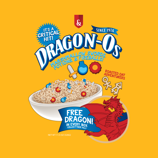 DragonOs Cereal Dungeons and Dragons Cereal Dungeons And Dragons T