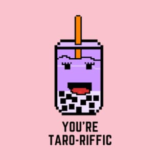 Taro Bubble Tea, Taro-Riffic T-Shirt