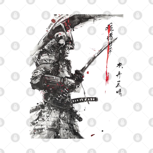 Samurai Spirit: Kanji Blade Legacy Tee gift by familycuteycom