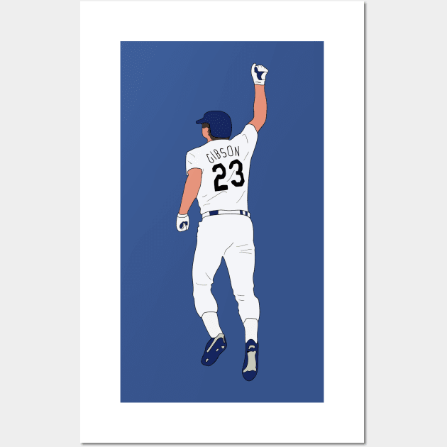 MLB Los Angeles Dodgers Minimalist 2020 World Series Trophy Art Unframed  Wall Poster Print