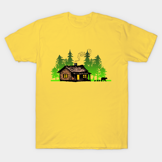 CABIN WITHOUT BEARS - Cabin - T-Shirt