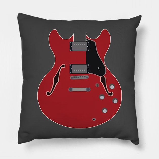 Guitar Pillow by Squid's Store