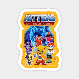 Kittens of the universe Magnet