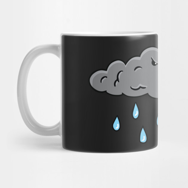 Cute Storm Cloud Aesthetic Mug Teepublic