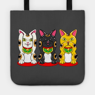 Maneki Neko - Hear See Speak No Evil Tote