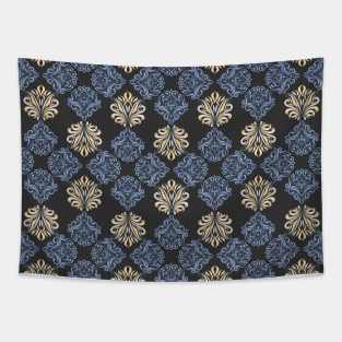 Victorian Ornate Tile Watercolor Tapestry