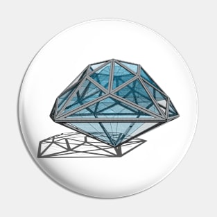 3D crystal Pin