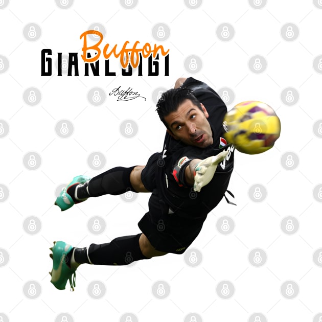 Gianluigi buffon, legend by Aloenalone