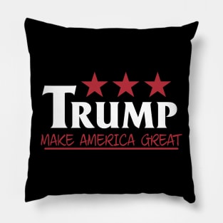 Make America great Donald Trump President USA Gift Pillow