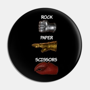 MOTU Rock Paper Scissors Pin