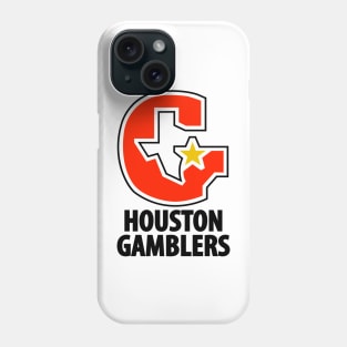 DEFUNCT - HOUSTON GAMBLERS Phone Case