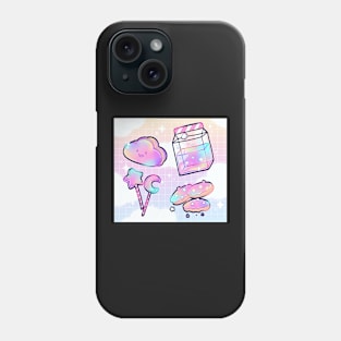 Pink Sky Snacks Phone Case