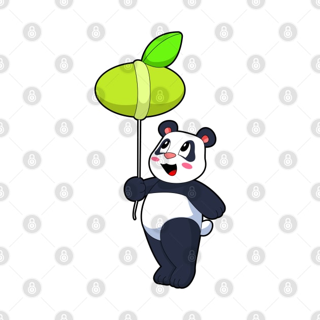 Panda Balloon by Markus Schnabel