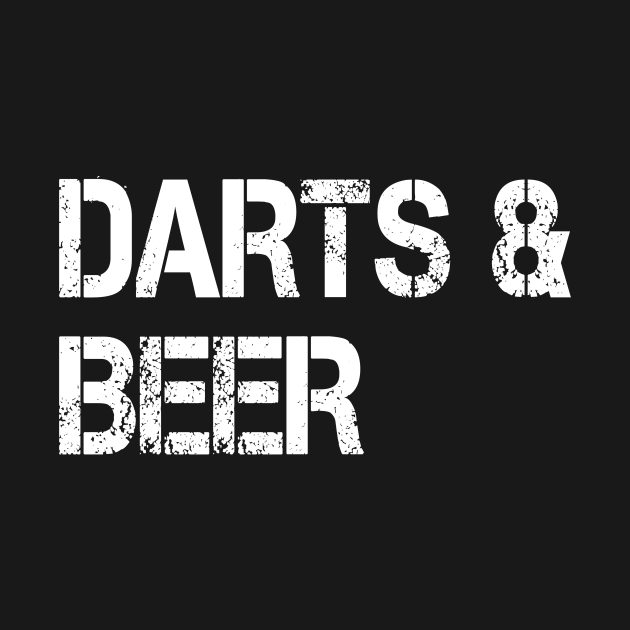 Darts & Beer Darts Lover TShirt TeePublic