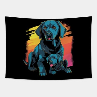 Labrador Retriever Fathers Day Tapestry