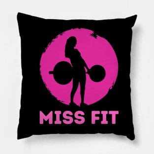 fitness for women Pillow