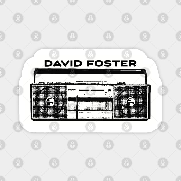 David Foster Magnet by Rejfu Store