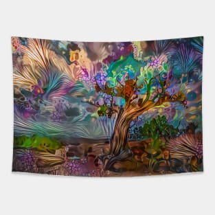 Old tree Tapestry